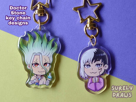 (2023) Doctor Stone Charms